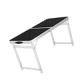thumbnail image 4 of Mesa plegable muebles de exterior plegado de servicio pesado en la mitad de la mesa de campamento de escritorio portátil plegable para mochilero de Tubo cuadrado áspero, 4 of 8