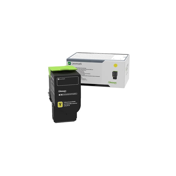 Lexmark Unison Original Toner Cartridge - Yellow - Laser - Extra High Yield - 5000 Pages