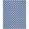 thumbnail image 2 of Safavieh Dhurries Bentley Geometric Area Rug, Dark Blue/Ivory, 10' x 14', 2 of 11