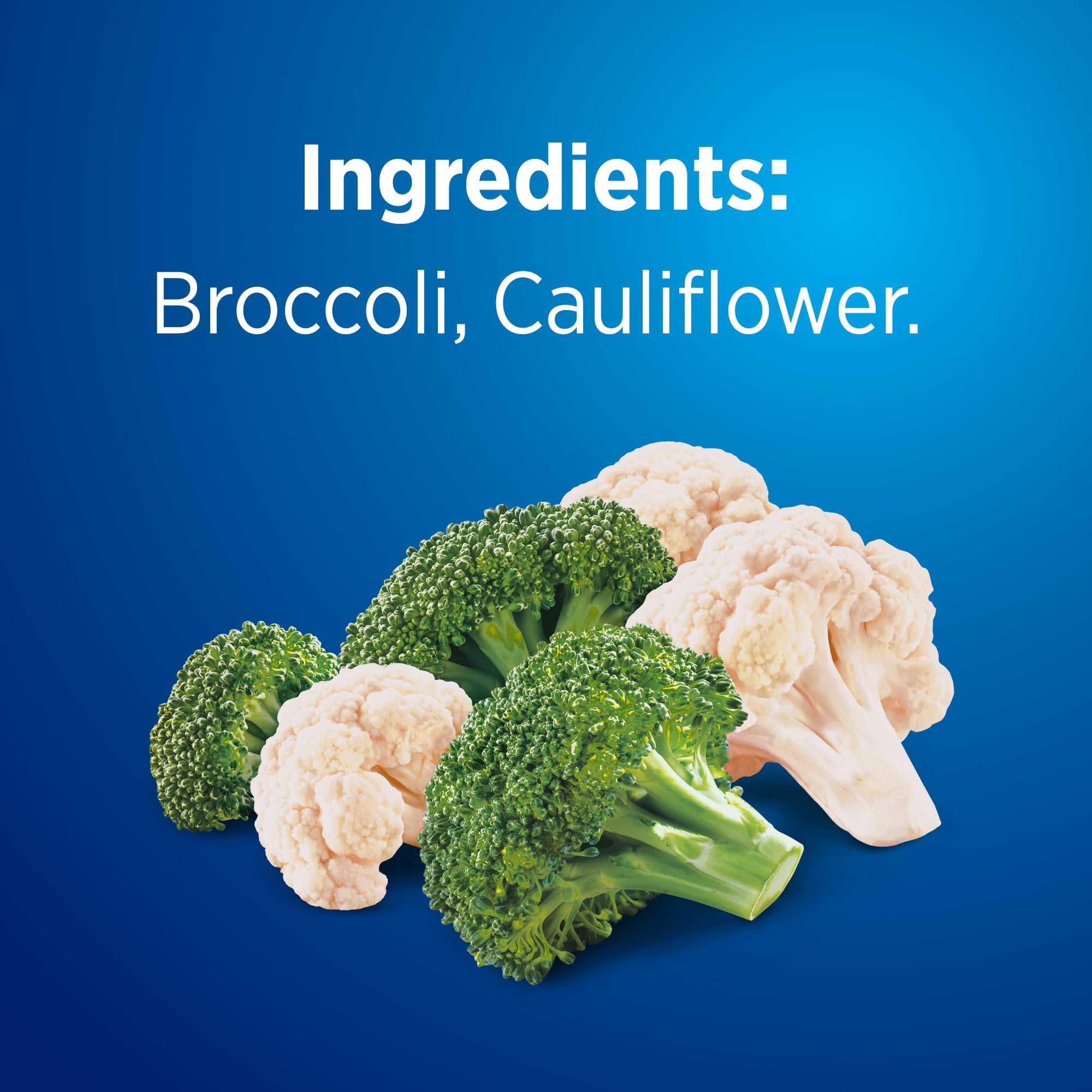 Birds Eye Steamfresh Broccoli and Cauliflower, Frozen Vegetables, 10.8 oz. Bag