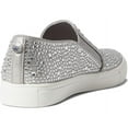 thumbnail image 5 of Steve Madden Adela Rhinestone Detailed Rounded Toe Slip On Sneakers (Rhinestone, 8), 5 of 6