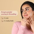 thumbnail image 2 of Rasuradora facial Carmesi, paquete de 3, precisa y sin dolor, 2 of 7