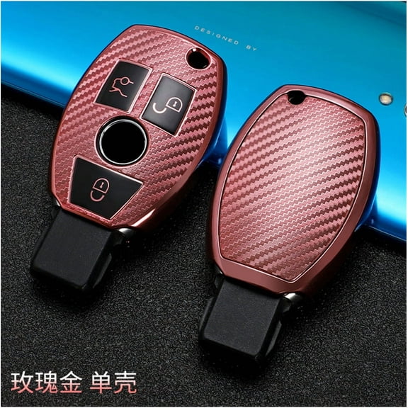Car Key Case Cover Key Bag For Mercedes Benz A B C S Class AMG CLA GLC GLA W221 W205 W176 W204 Holder Shell Accessories Keychain