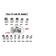 thumbnail image 4 of Juego de Herramientas Mecánicas Malubero Kit 46pc Malu1163, 4 of 6