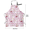 thumbnail image 2 of Cauagu Easter Rabbit Aprons with Pockets,Waterproof Apron for Women,Kitchen Cooking Apron Adjustable Bib Aprons Chef Apron for Cooking,Drawing,Crafting, 2 of 8