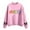 1#Light Pink, variant on Kiijoy Toddler Girls Christmas Sweatshirt Soft Cozy Pullover Casual Crewneck Sweatshirt