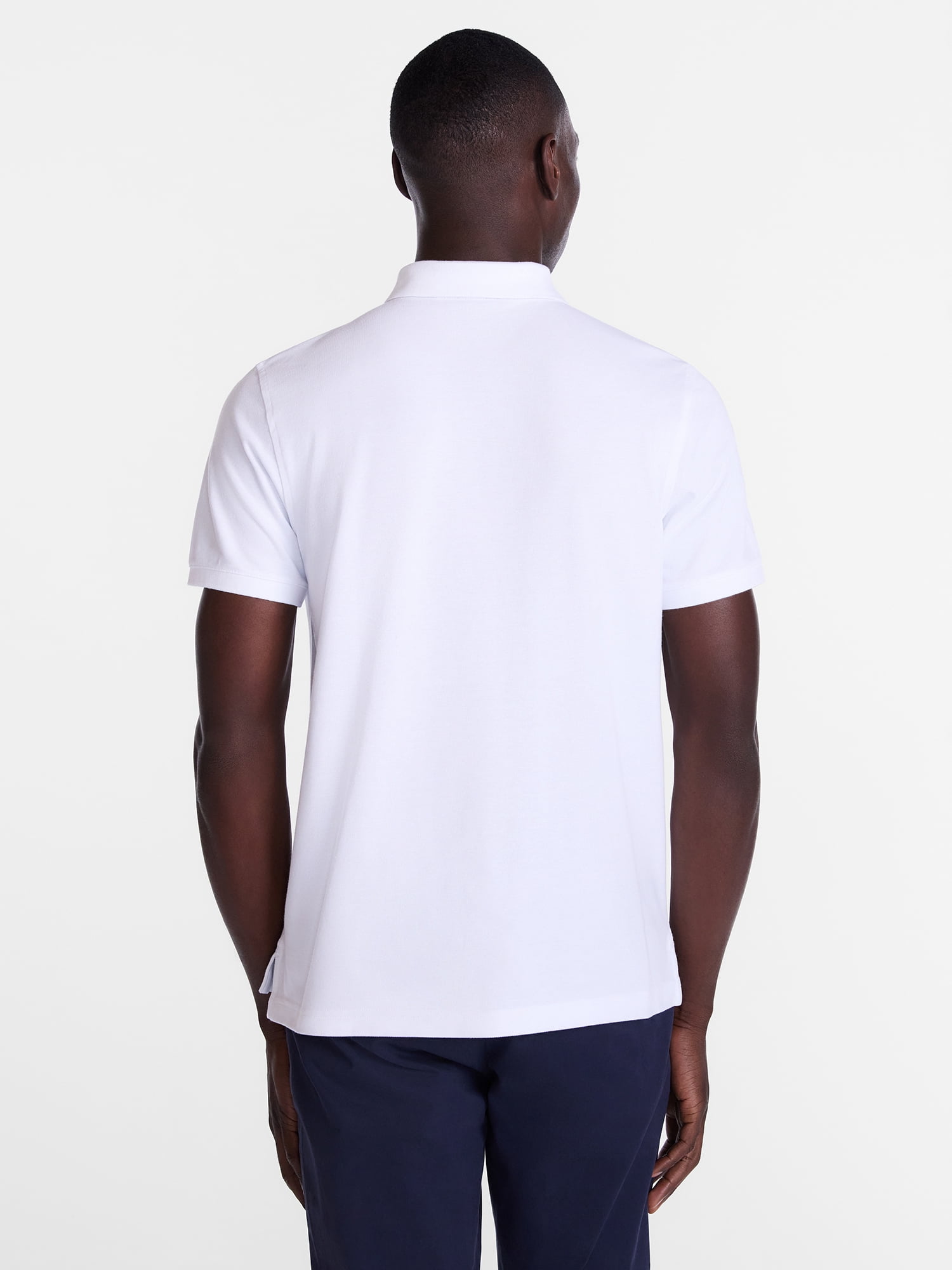 George Men's and Big Men's Classic Fit Pique Polo with Short Sleeves, Sizes XS-3XL, LT-4XLT, 2XB-6XB