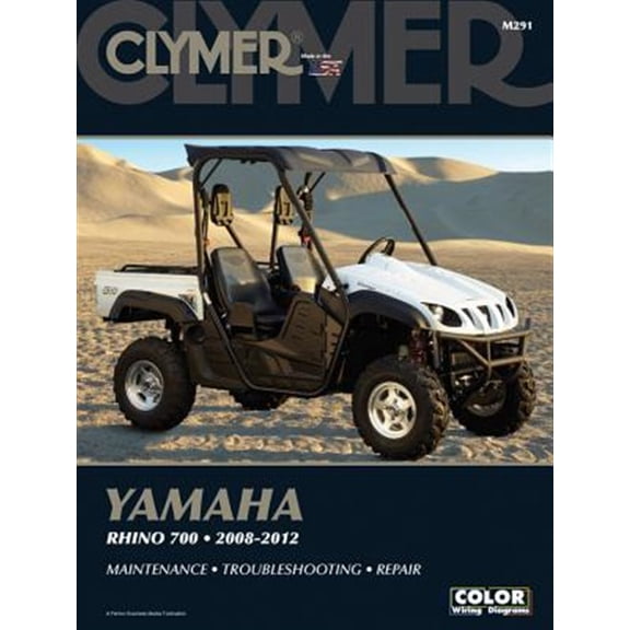 Pre-Owned Yamaha Rhino 700 Side By Side ATV UTV (2008-2012) Service Repair Manual ^