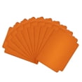 thumbnail image 4 of 10x divisores de tarjetas comerciales con pestañas, páginas de clasificación de tarjetas, clasificación de tarjetas de béisbol, separador de , Naranja, 4 of 8