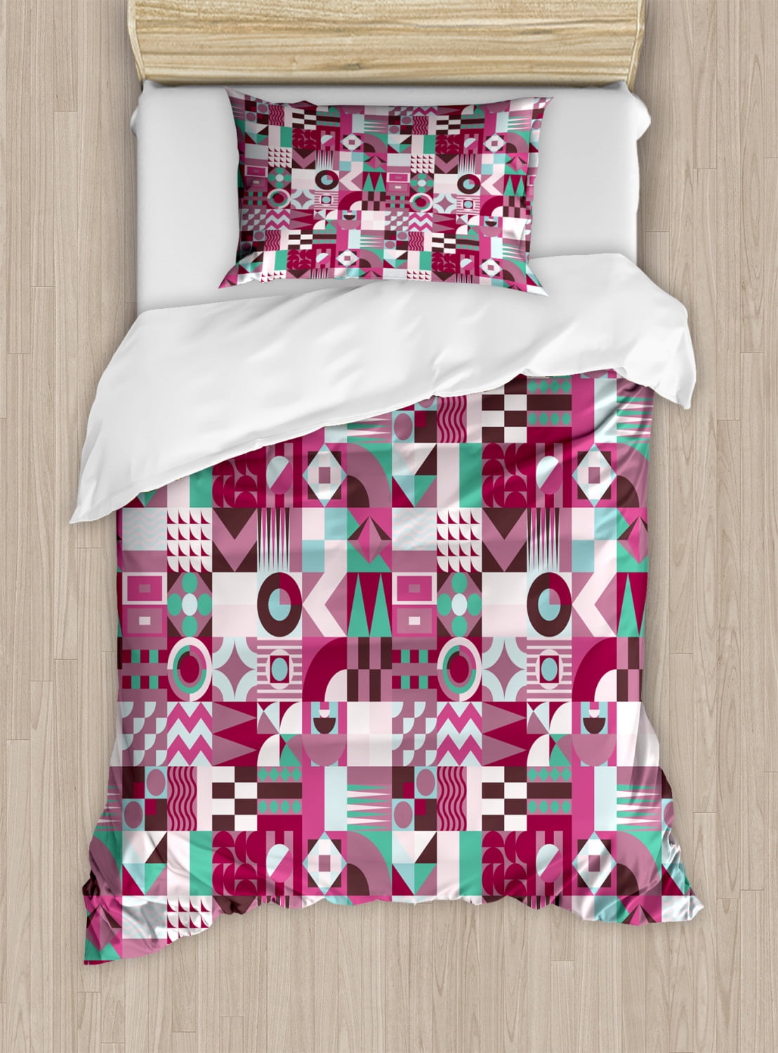 Patterned Twin Duvet Cover Set main image 1