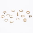 thumbnail image 6 of Jewelry 14 Pcs Ring Pack for Women Rings Set Rings Silver Bohemian Rings Rings Joint Knot Ring Sets Rings for Women Metal Gold, 6 of 6