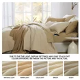 thumbnail image 3 of Amberspace Prewashed fabric 7-piece Bed in a Bag Comforter Set with Sheets,Beige,King, 3 of 8