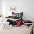 thumbnail image 6 of Castle Fairy Abstract Gamepads Bedding Comforter Set,Graffiti Splash Full Bedding Set, 6 of 8