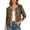 Coffee, variant on 2026 Leopard Cardigan Womens Button Up Sweaters Long Sleeve Cheetah Print Cropped Cardigan Jackets
