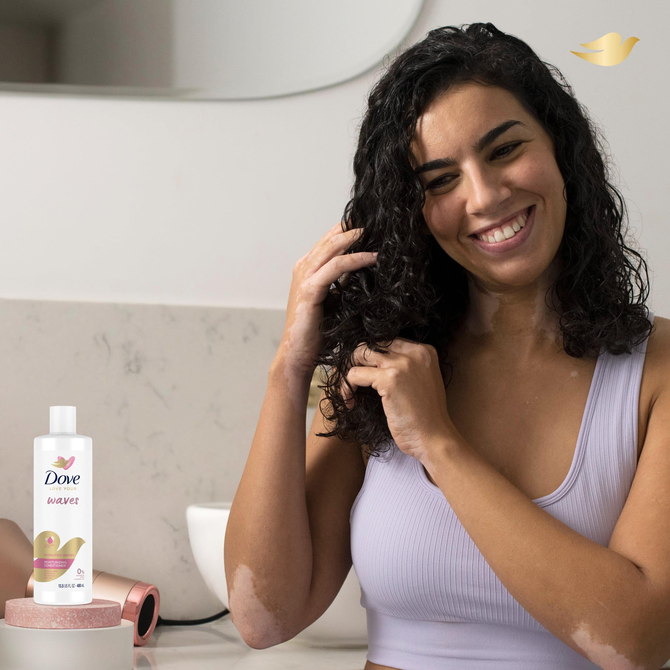 Dove Love Your Waves Moisturizing Conditioner, 13.5 oz  (图4)