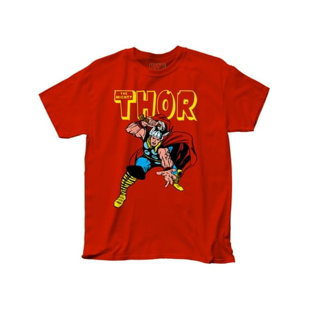 Thor Marvel Superhero Comic Books War Hammer Adult T-Shirt