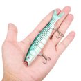 thumbnail image 4 of Cebos TARUOR 140mm Multi articulado Swimbait hundimiento cebo realista 8 segmentos pesca Swimbait ce Taruor Cebos, 4 of 7