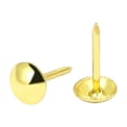 thumbnail image 2 of Clavos de empuje de tapicería para muebles del hogar, tono dorado, 8 mm x 15 mm, 200 piezas, 2 of 2