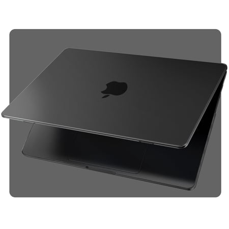 Matte Case Compatible for MacBook Pro 16 inch, 2026-2021 M5 M4 M3 M2 M1 Pro/Max [Scientific Slim, Fit Snug] Protective Hard Case Laptop Cover, Space Black