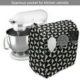 thumbnail image 2 of Abstract Stand Mixer Cover, Triangles Arranged in a Table Square Basic and Repetitive, Kitchen Appliance Organizer Bag Cover with Pockets, 5 Quarts, Dark Grey and Eggshell, by Ambesonne, 2 of 4
