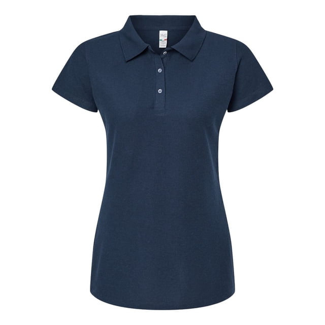 M&O 7007 Polo Doux au Toucher pour Femmes