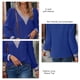 thumbnail image 5 of Jersey De Mujer, Casual, Cómodo, Con Costuras De Encaje, Cuello En V, Jersey De Gasa Para Citas ANGGREK Otros, 5 of 7