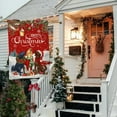 thumbnail image 4 of Christmas Dogs House Flag 28 x 40 Vertical Double Sided Winter Holiday Outside Decorations Burlap Yard Flag BW533-40, 4 of 6