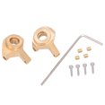 thumbnail image 3 of Copa De Dirección De Contrapeso De Latón, Copa De Dirección De Contrapeso De Latón De Alta Precisión 1/24, 20x16x12mm Para Scx24 Axi00002 Toys 90081 Rc Car OTVIAP Steering Cup for Axial SCX24 90081 AXI00002, 3 of 8