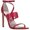 Dark Pink, variant on Guess Womens Felecia Shiny Ankle Strap Strappy Sandals