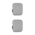 thumbnail image 3 of QualitChoice HAWEEL Cable Organizer Portable Reusable Mini Nylon Mesh Elastic Ring Data Line Charger Pen Storage Bag Travelling Case Grey 2Set, 3 of 6