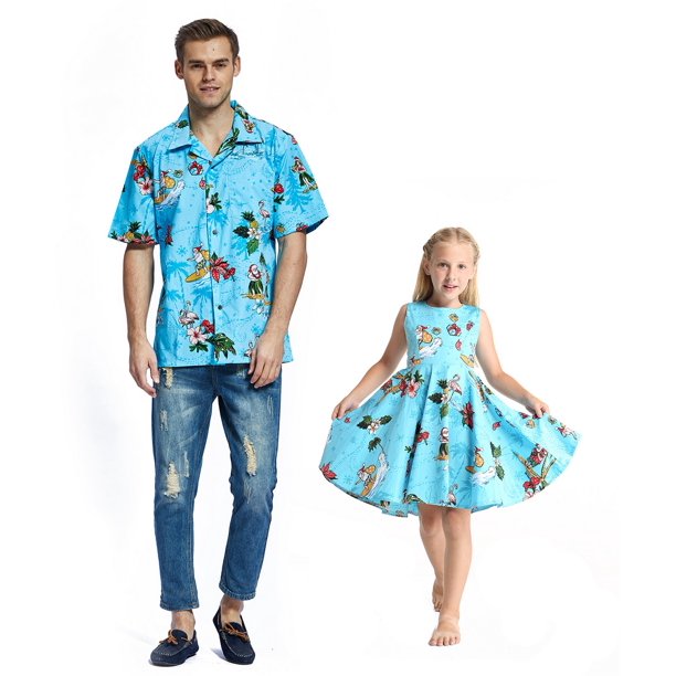 father daughter hawaiian outfits