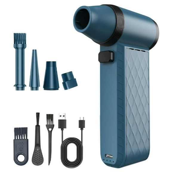 Mini Handshing Speed ventilador de ventilador de alta velocidad Nieve 3 engranajes Turbofán para secador de cabello ajustable para limpieza de