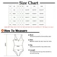 thumbnail image 3 of Clearance! Ohufall Jumpsuits for Women, Fashion Summer Casual Sexy Short Sleeve Solid Color V-Neck Jumpsuits Overalls Women, Rompers for Women, Onesie for Women Clearance, 3 of 6
