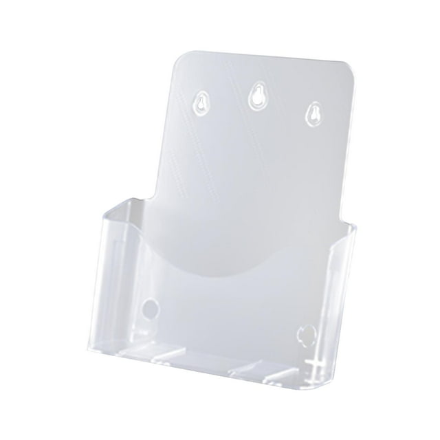 Wisewang Support de Dépliant Présentoir Magazines Menu Document Circulaire Support Rack Réception Réunion Restaurant Brochure A4 1 Niveau