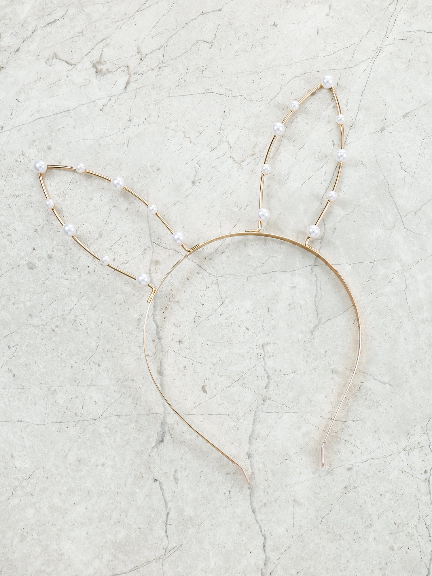 Way to Celebrate Easter Pearl Bunny Ears Headband, 1 Piece