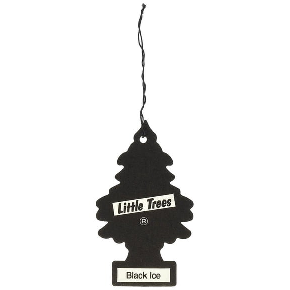 Car Air Fresheners Black Ice Scent (24 Pack), Pack of 24 Brand New Little Tree® Brand Air Fresheners By Little Trees