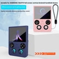 thumbnail image 2 of Silicone Protective Case for ANBERNIC RG 477V Retro Handheld Game Console, Shock-Absorption Anti-Scratch Cover, Precise Fit Gaming Accessories, Black, 2 of 8