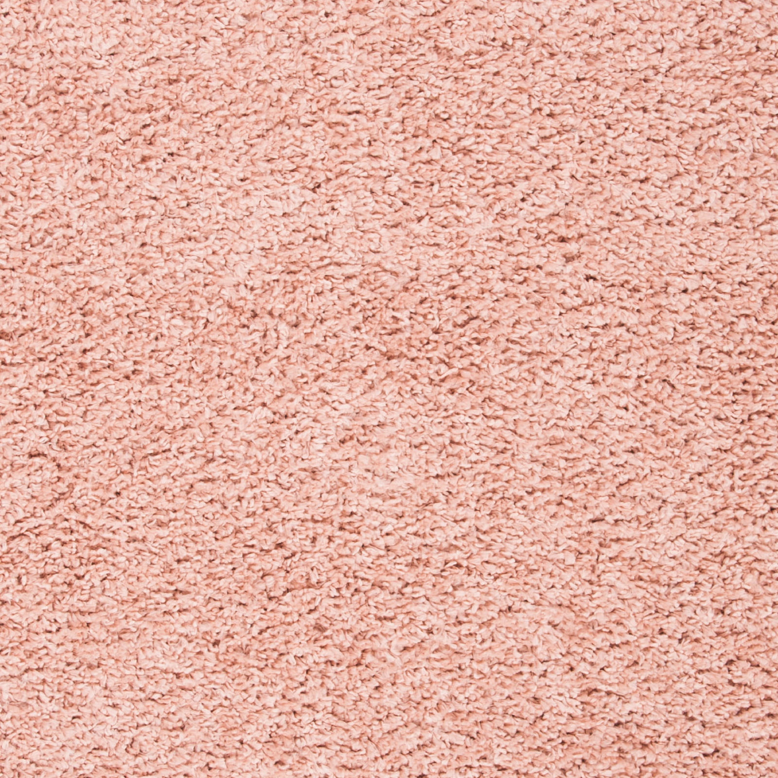 SAFAVIEH August Sophia Solid Plush Shag Area Rug, Rose, 8' x 10'