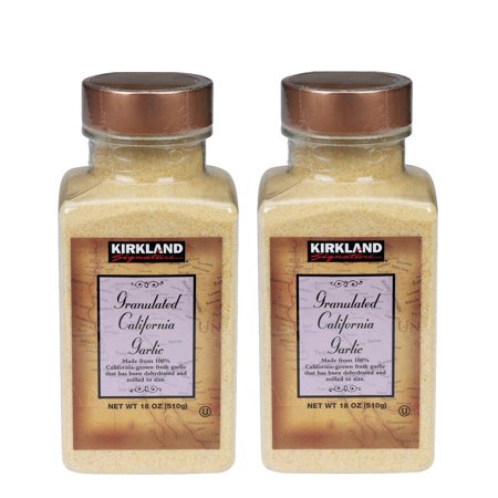 KS Kosher Granulated California Garlic  18 oz (2 Pack)