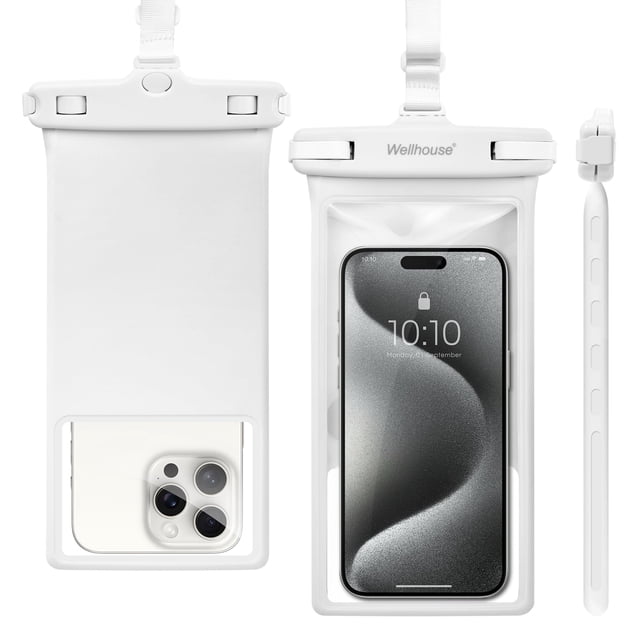 Funda impermeable Wellhouse IPX8 para teléfonos de 8 pulgadas