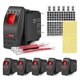 thumbnail image 5 of 5-Pin SPST Rocker Switch, 20A/12V 10A/24V Toggle Switch, Yacht Switch, 5 of 5