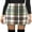 Green, variant on Seyurigaoka Women Juniors Bodycon Mini Skirt Classic Plaid Print High Waist Zip Up Wool Pencil Skirt for Teen Girls