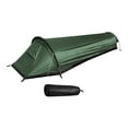 thumbnail image 1 of LOVIVER Tente de Camping Imperméable Activités Extérieures une Personne Randonnée Pêche Vert, 1 of 8