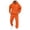 f8-0709 Orange, variant on Sweat Suits Men Athletic Mens Track Suits 2 Piece Set Casual Hooded Sweatshirt and Sweatpant Fall Outfits with Pockets Big and Tall
