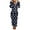 Black-04, variant on Perfectbot Women's Sherpa Fuzzy Pajamas Jumpsuit - Zip Up Heart Print Loungewear Warm Winter Sleepwear