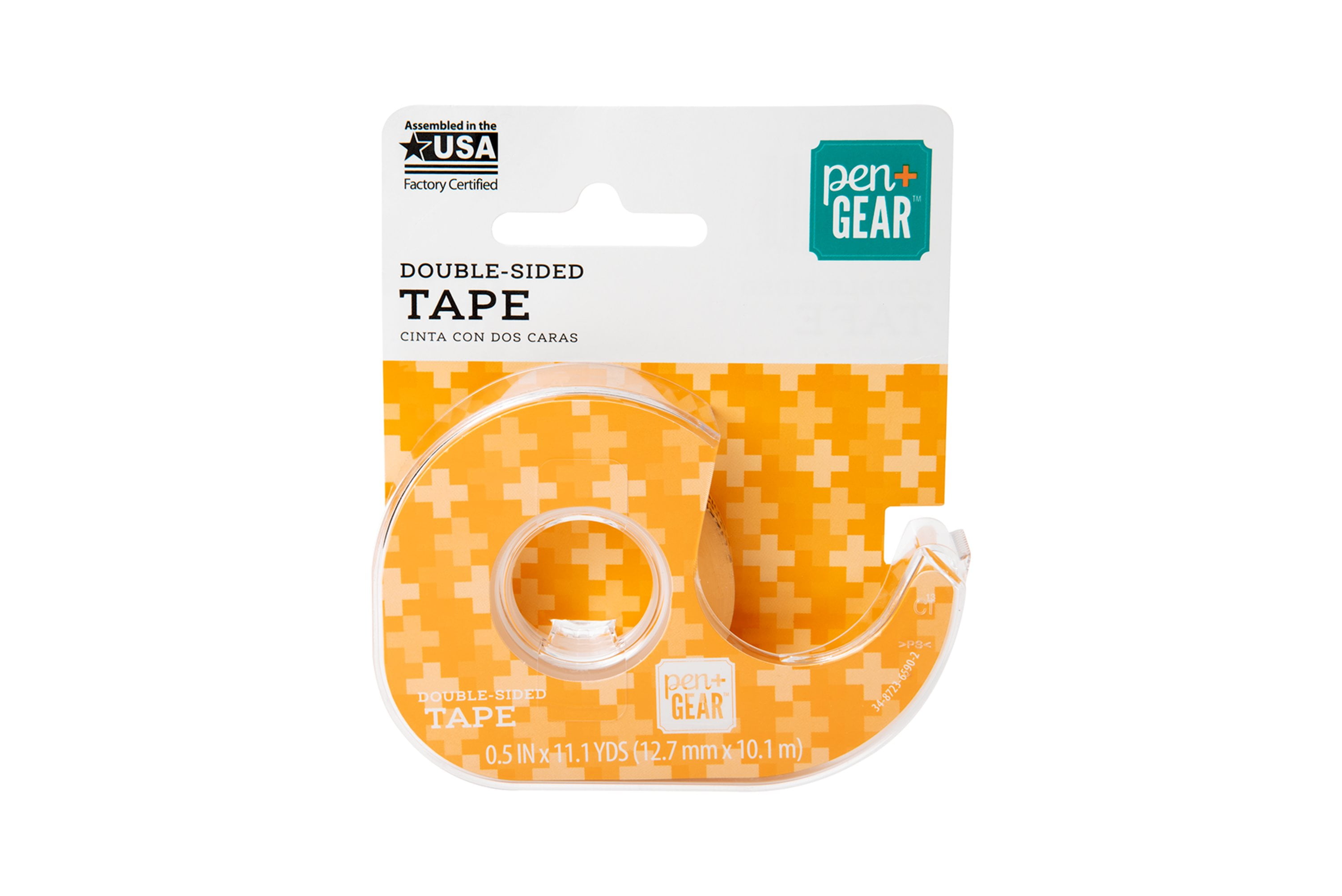 Pen Gear Double Sided Tape Clear 1 2 X 400 1 Roll With Dispenser Walmart Com Walmart Com