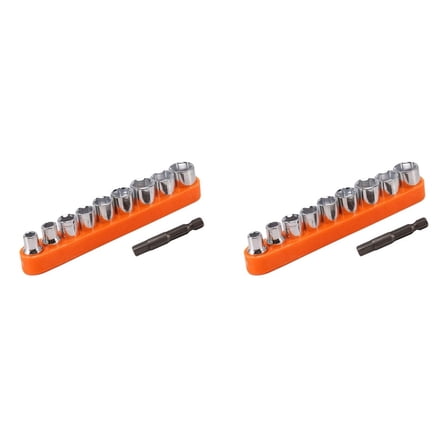 Hand Tools 20Pcs 1/4 Inch Drive Hex Bit Socket Wrench Set Sleeve Wrench Set Wrench Adapter 5/6/7/8/9/10/11/12/13Mm