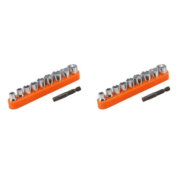 Hand Tools 20Pcs 1/4 Inch Drive Hex Bit Socket Wrench Set Sleeve Wrench Set Wrench Adapter 5/6/7/8/9/10/11/12/13Mm