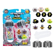 MrBeast Lab Swarms Battle Fusion Series, Lab Pack Includes 6 Micro Beasts (1), 6 Collectible Stickers & 1 Stackable Fusion Caps, Collect 80+, Ages 5+