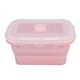 thumbnail image 5 of Contenedor de silicona Jadeshay Contenedor plegable para almacenar alimentos apto para microondas, 5 of 12